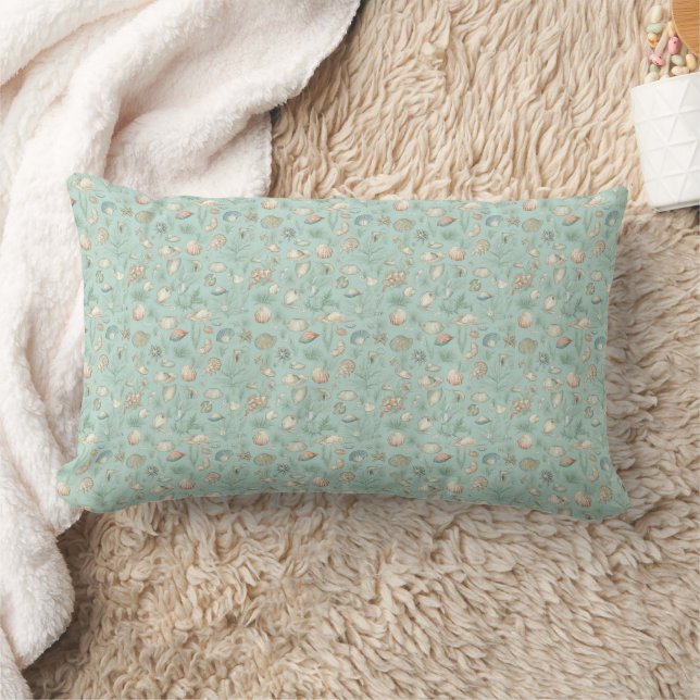 Coussin Rectangle Coastal Charm Design (Couverture)