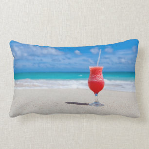 Coussin Rectangle Cocktail coloré au Paradis