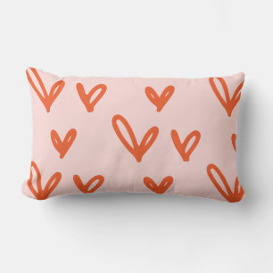 Coussin Rectangle Coeurs de la Saint-Valentin