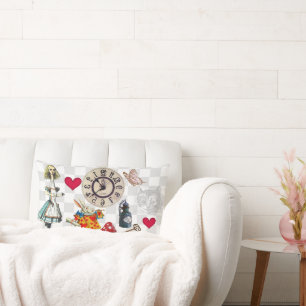 Coussin Rectangle Collage du pays des merveilles