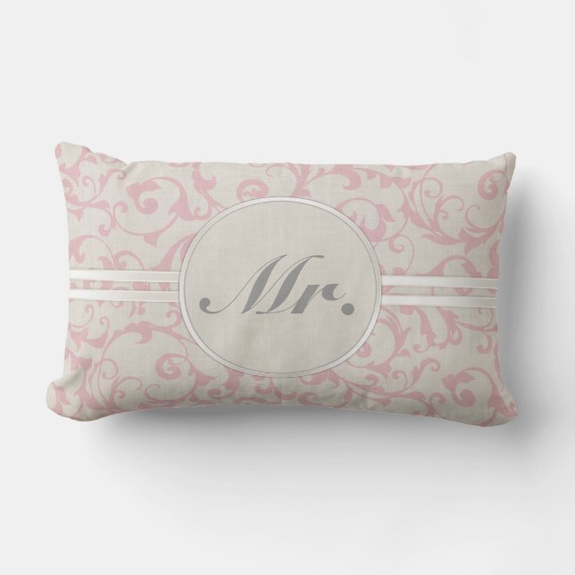 Coussin Rectangle Collection de Mariages rose SmartElegance (Recto)