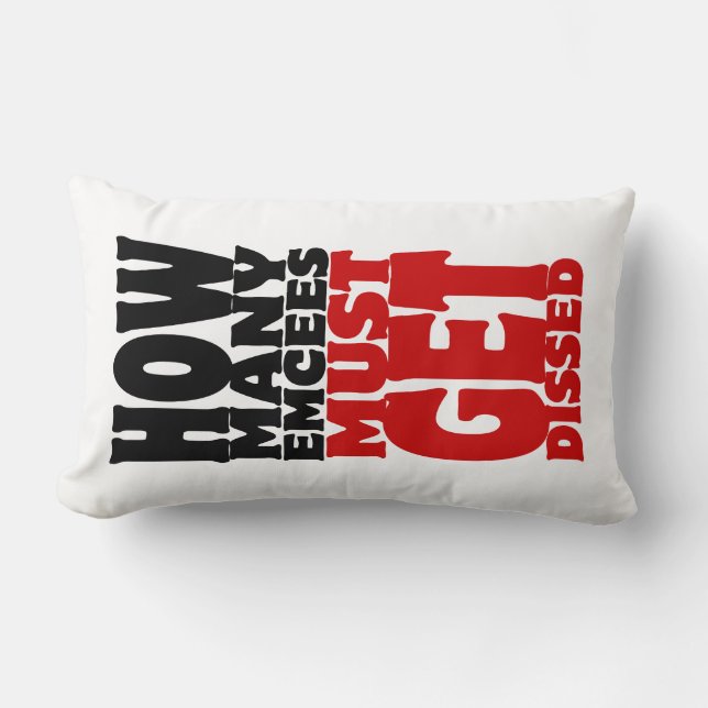 Coussin Rectangle Combien D'Écés Doivent Être Dissous (Recto)