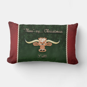 Coussin Rectangle Comique Longhorn Steer