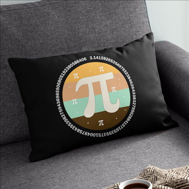 Coussin Rectangle Conception 3.14 Journée nationale de Pi - Idée cad (Créateur téléchargé)