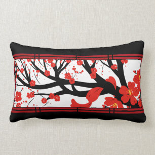 Coussin Rectangle Confort de fleurs de cerisier