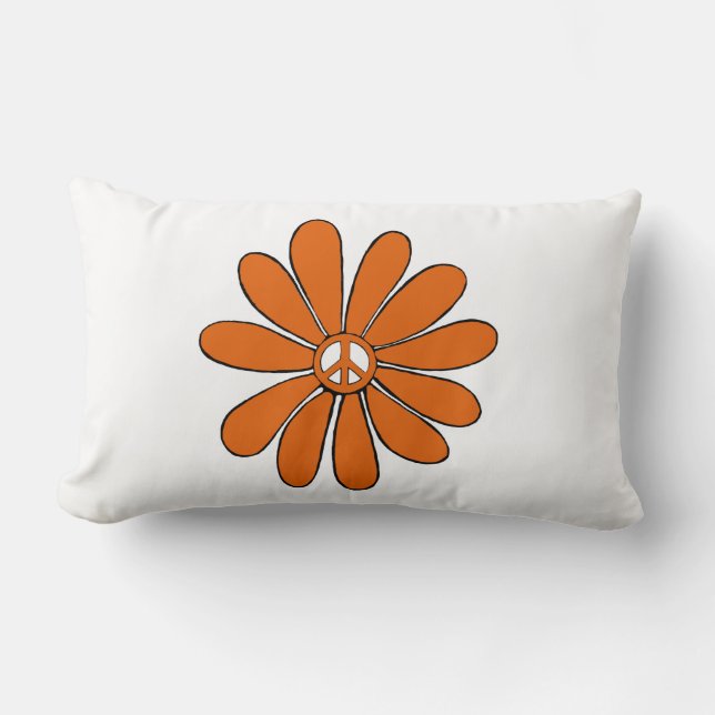 Coussin Rectangle Connexion à Orange (Recto)