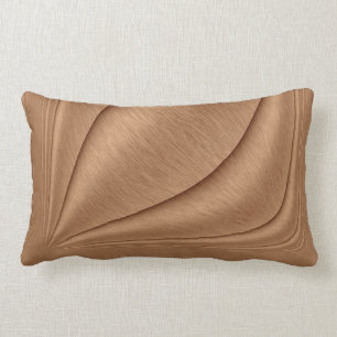 Coussin Rectangle Contour en cuivre
