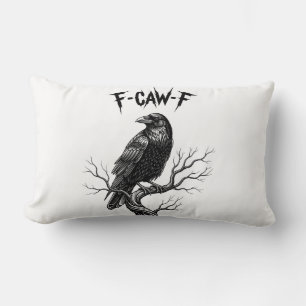 Coussin Rectangle Corbeau - F-Caw-F