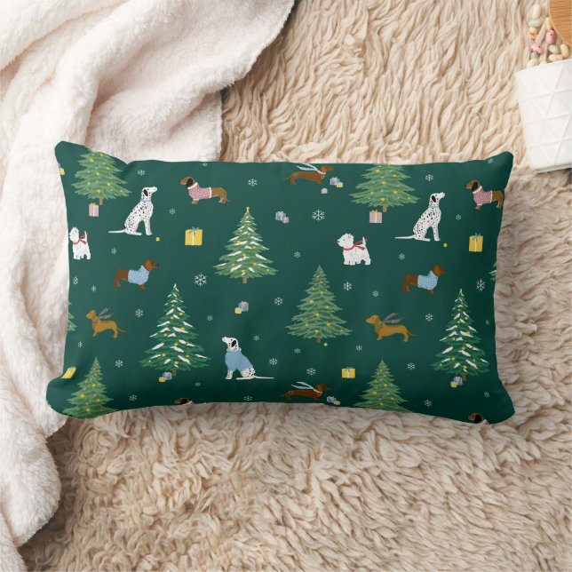 Coussin Rectangle Cosy Pup Green (Couverture)