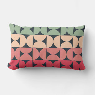 Coussin Rectangle Coucher de soleil moderne du milieu du siècle