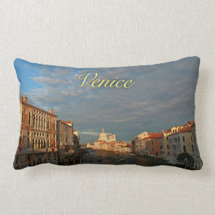 Coussin Rectangle Coucher du soleil à Venise Italie - romantique