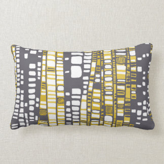 Coussin Rectangle Couches dans jaune et le gris