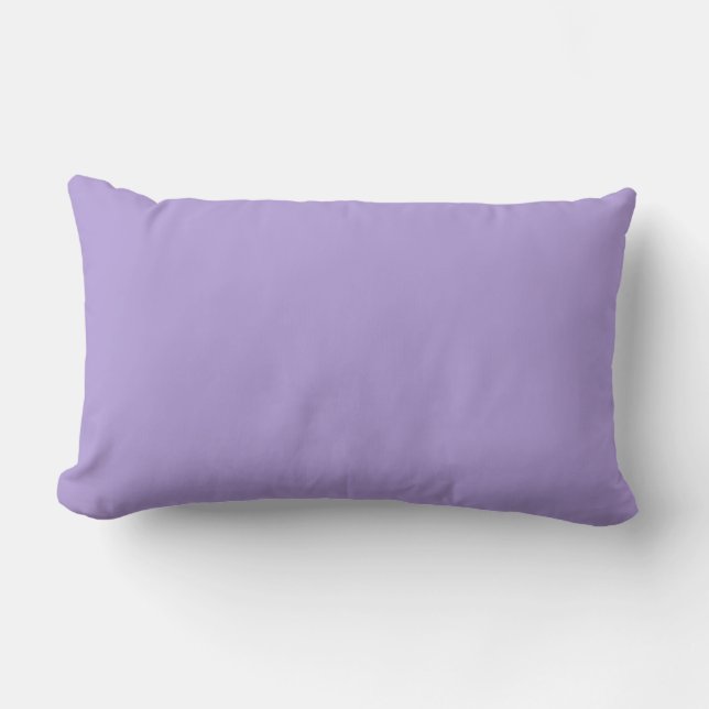 Coussin Rectangle Couleur claire pastel violet (Recto)