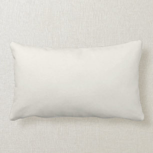 Coussin Rectangle Couleurs solides blanches 2022 Couleur populaire