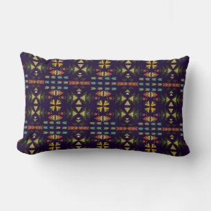 Coussin Rectangle Couleurs sombres Style Sud-Ouest