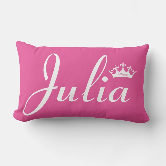 Coussin Rectangle Couronne de la princesse (Recto)