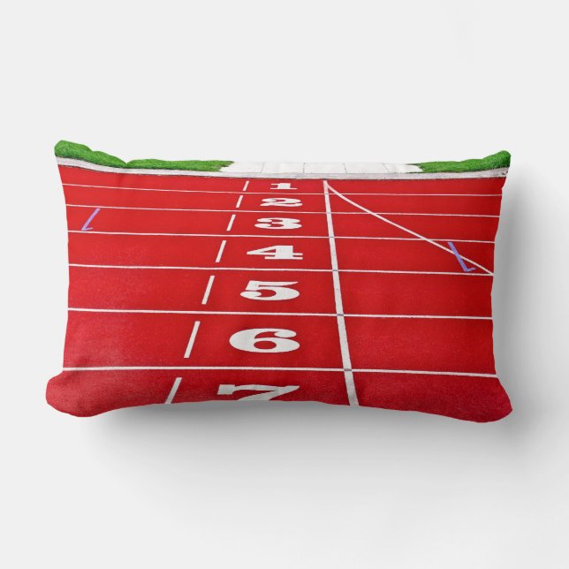 Coussin Rectangle Coussin/coussin courants de voie (Recto)