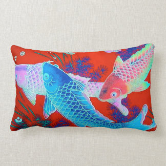Coussin Rectangle "Coussin d'accent de Koi "