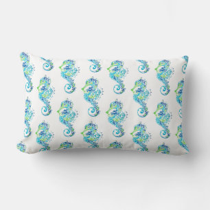 Coussin Rectangle Coussin-Seahorse