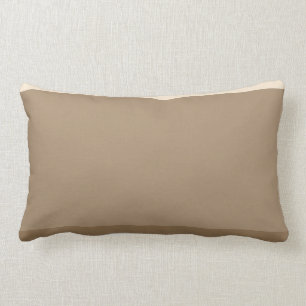Coussin Rectangle Crème de chocolat
