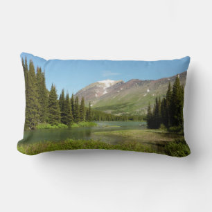 Coussin Rectangle Crique de Grinnell au parc national de glacier