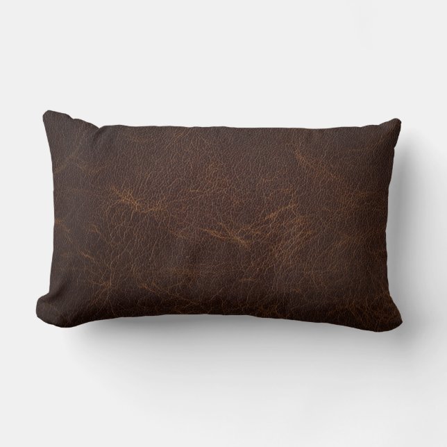 Coussin Rectangle cuir (Recto)