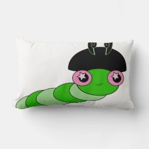 Coussin Rectangle Cute Caterpillar
