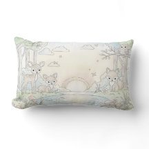Cute Woodland Fawn & Fox