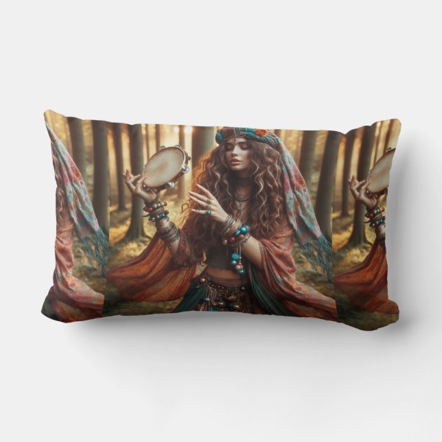 Coussin Rectangle dame gypse (Verso)