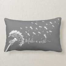Dandelion Whimsical Faire un blanc gris souhait