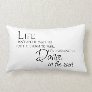 Coussin Rectangle Danse sous la pluie