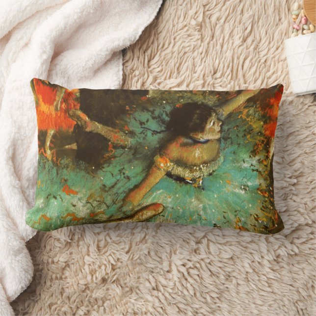 Coussin Rectangle Danseuse de ballet Danseuse verte Danseuse Degas P (Couverture)