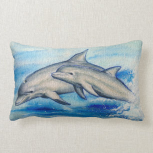 Coussin Rectangle Dauphins