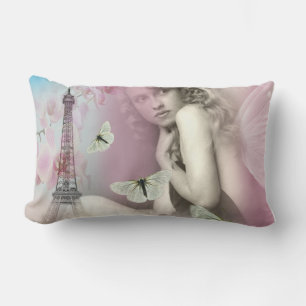 Coussin Rectangle De Paris avec amour