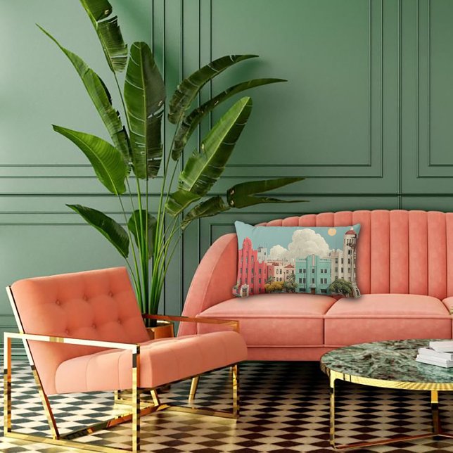 Coussin Rectangle Deco Architecture Dreamscape (Créateur téléchargé)