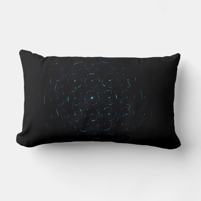Coussin Rectangle Décor clair dans la zone sombre (Recto)