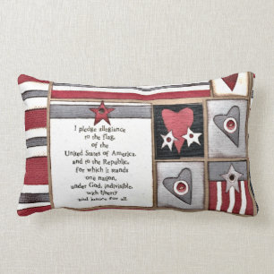 COUSSIN RECTANGLE DÉCOR DU 4 JUILLET