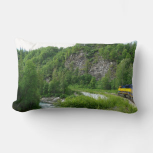 Coussin Rectangle Denali Express Alaska Train Vacation Photographie