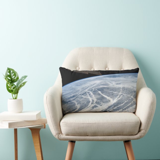 Coussin Rectangle Des Motifs Nuageux Au Sud Des Îles Aléoutiennes. (Chaise)