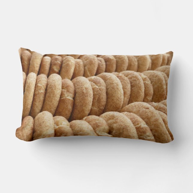 Coussin Rectangle Des tonnes de Snickerdoodles (Recto)