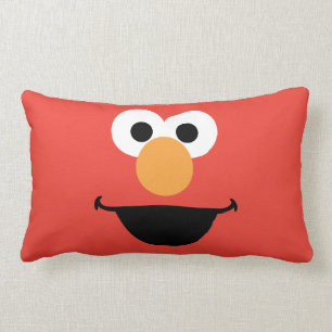 Coussin Rectangle Dessin de visage d'Elmo
