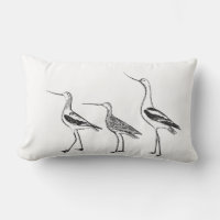 Dessin minimaliste d'art ornithologique en noir et