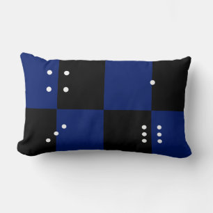 Coussin Rectangle Dice polka dot motif