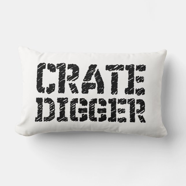Coussin Rectangle Digger de vitesse (Recto)