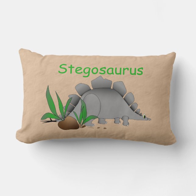 Coussin Rectangle Dinosaur Land Cute Dino (Recto)