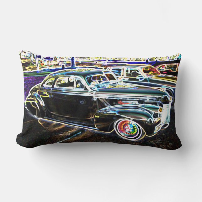 Coussin Rectangle Disco Oldsmobile (Recto)