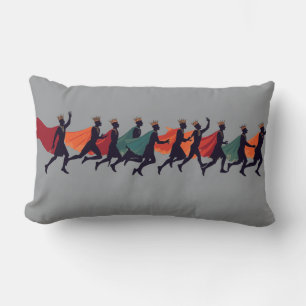Coussin Rectangle Dix Seigneurs Un Stencil De Découpe À Leaping 2