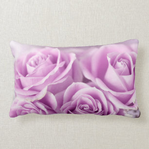 Coussin Rectangle Doucement, tendrement… lavande