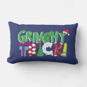 Coussin Rectangle Dr Seuss   Grinchy Trick