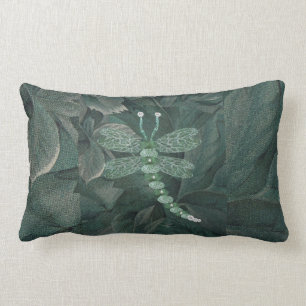 Coussin Rectangle Dragaonfly orné de bijoux